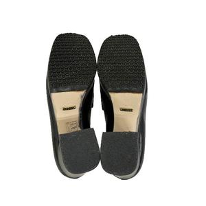 グッチ GUCCI 19SS ホースビット レザー チャンキー ヒール ローファー パンプス 572228 36 黒ブラック ブランド古着ベクトル 中古●▲260708 レディース