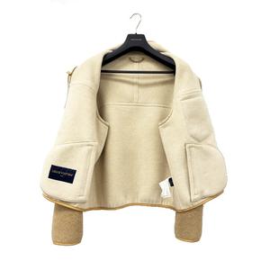 ルイヴィトン LOUIS VUITTON 26SS カシミヤ ダブルフェイス アウトドア ジャケット 1AJVHG 52 茶ブラウン ブランド古着ベクトル 中古■260704 メンズ