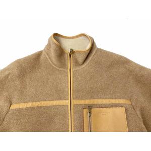 ルイヴィトン LOUIS VUITTON 26SS カシミヤ ダブルフェイス アウトドア ジャケット 1AJVHG 52 茶ブラウン ブランド古着ベクトル 中古■260704 メンズ