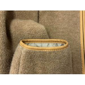 ルイヴィトン LOUIS VUITTON 26SS カシミヤ ダブルフェイス アウトドア ジャケット 1AJVHG 52 茶ブラウン ブランド古着ベクトル 中古■260704 メンズ