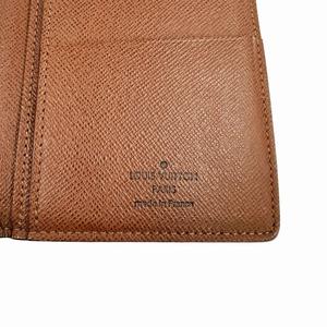 ルイヴィトン LOUIS VUITTON ポルトフォイユ ブラザ モノグラム 二つ折り長財布 M66540 茶 ブラウン ブランド古着ベクトル 中古▲260714  メンズ レディース