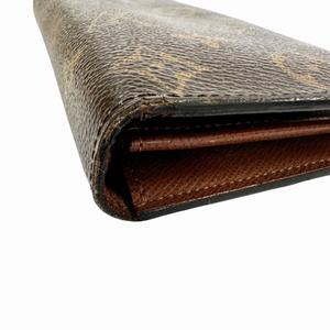 ルイヴィトン LOUIS VUITTON ポルトフォイユ ブラザ モノグラム 二つ折り長財布 M66540 茶 ブラウン ブランド古着ベクトル 中古▲260714  メンズ レディース