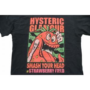 ヒステリックグラマー HYSTERIC GLAMOUR SMASH YOUR HEAD SBM TEE スマッシュ ユア ヘッド 半袖 Tシャツ L 黒 ブラック ブランド古着ベクトル 中古 260810 メンズ