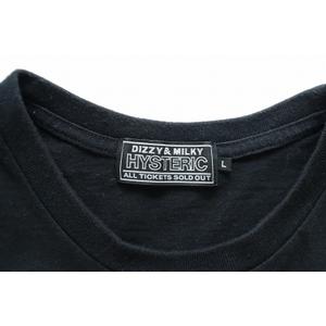 ヒステリックグラマー HYSTERIC GLAMOUR SMASH YOUR HEAD SBM TEE スマッシュ ユア ヘッド 半袖 Tシャツ L 黒 ブラック ブランド古着ベクトル 中古 260810 メンズ