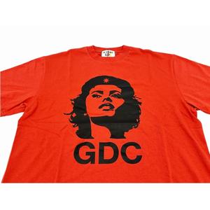 ヒステリックグラマー HYSTERIC GLAMOUR ×GDC ジーディーシー 25AW REBEL GIRL T SHIRT プリント 半袖 Tシャツ L 赤 レッド ブランド古着ベクトル 中古▲260826 メンズ