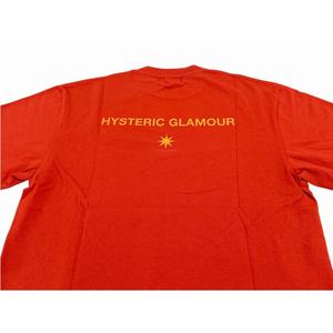 ヒステリックグラマー HYSTERIC GLAMOUR ×GDC ジーディーシー 25AW REBEL GIRL T SHIRT プリント 半袖 Tシャツ L 赤 レッド ブランド古着ベクトル 中古▲260826 メンズ