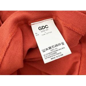 ヒステリックグラマー HYSTERIC GLAMOUR ×GDC ジーディーシー 25AW REBEL GIRL T SHIRT プリント 半袖 Tシャツ L 赤 レッド ブランド古着ベクトル 中古▲260826 メンズ