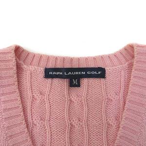 ラルフローレン ピンクポニー カシミア100% （美品 PINK PONY