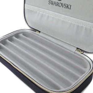 未使用★SWAROVSKI ブラック アクセサリーケース スワロフスキー SWAROVSKI アクセサリー ジュエリー ボックス ケース