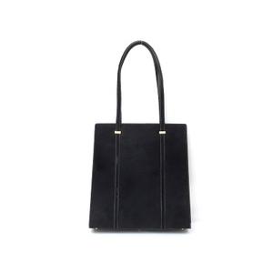 GUCCI グッチ 002.406.0425 がま口 ハラコ レザー トート ショルダー バッグ ブラック レディース