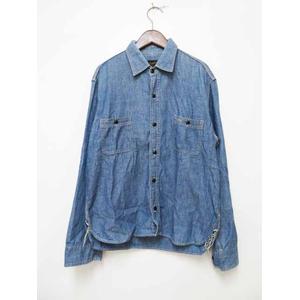テンダーロイン Tenderloin Kseven シャンブレー デニム シャツ S ブランド古着ベクトル 中古 02 104 メンズ 037 ベクトルパーク