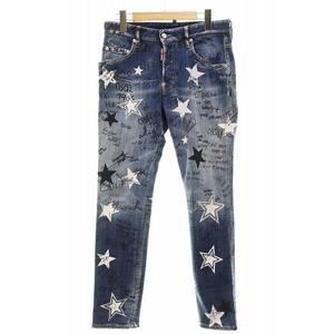 ディースクエアード DSQUARED2 22SS STAR WASH SKATER JEANS 44  