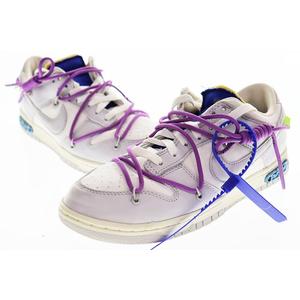 ナイキ NIKE × OFF-WHITE DUNK LOW 1 of 50 No.48 SAIL NEUTRAL