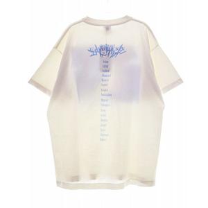 セントマイケル SAINTMICHAEL × RADIO EVA 24SS S/S T-SHIRT WHITE XL  