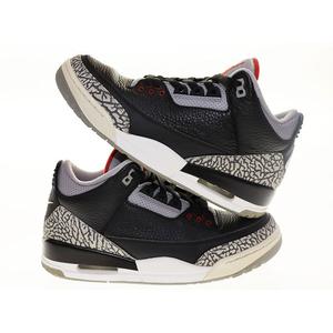 ナイキ NIKE AIR JORDAN 3 RETRO OG BLACK CEMENT 27.5cm 854262-001 