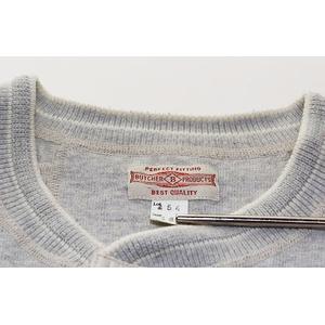 BUTCHER PRODUCTS HENLEY NECK L/S TEE LOT254 サイズ36 ブッチャー 