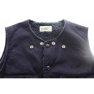 テンダーロイン TENDERLOIN T-DUCK VEST NAVY XS ダック ボア ベスト