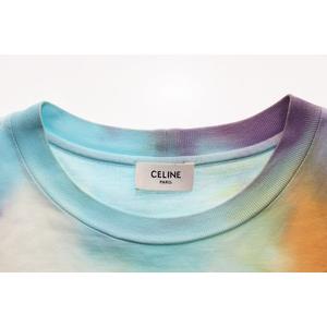 セリーヌ CELINE 21SS STUDDED LOGO TEE XS 2X687957M スタッズ ロゴ T 