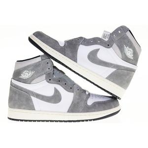 ナイキ NIKE AIR JORDAN 1 RETRO HIGH OG BLACK AND SMOKE GREY 26cm 