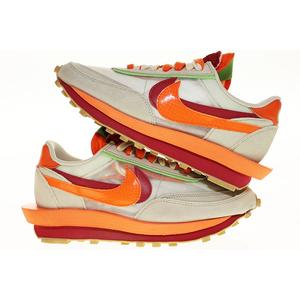 ナイキ NIKE × CLOT × SACAI SC LDWAFFLE ORANGE BRAZE 26cm