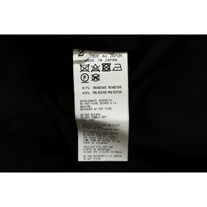 ヨウジヤマモト YOHJI YAMAMOTO B 19SS LONG SHIRT BLACK SIZE 2