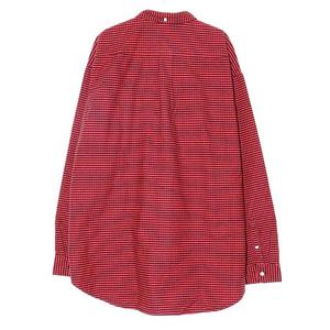 シュプリーム SUPREME 24AW LOOSE FIT FLANNEL OXFORD SHIRT RED XL 