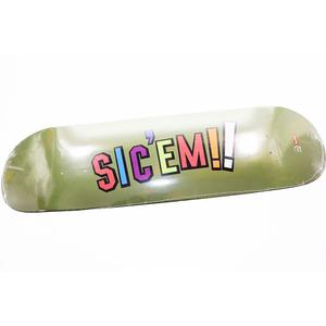 シュプリーム SUPREME 21AW WTAPS SIC'EM! Skateboard Deck Olive 8.25 ダブルタップス コラボ スケートボード デッキ オリーブ スケボー 板 【ブランド古着ベクトル】【中古】☆AA★▲260115 メンズ