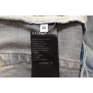 バレンシアガ BALENCIAGA OVERSIZE BAGGY DENIM PANTS XS 786643 TQW55