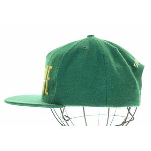 シュプリーム SUPREME 18AW GLOBAL 5-PANEL CAP GREEN グローバル 5パネル キャップ ロゴ 刺繍 グリーン 緑 【ブランド古着ベクトル】【中古】☆AA★▲ 250516 メンズ