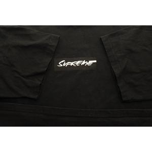 シュプリーム SUPREME 24SS FUTURA BOX LOGO TEE BLACK XXL フューチュラ ボックス ロゴ クルーネック Tシャツ 半袖 ブラック 【ブランド古着ベクトル】【中古】☆AA★250512 メンズ