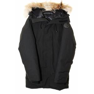 カナダグース CANADA GOOSE LANGFORD PARKA BLACKLABEL BLACK XS 2062MB ラングフォード パーカー ダウンジャケット ブラック 【ブランド古着ベクトル】【中古】☆AA★250823 メンズ