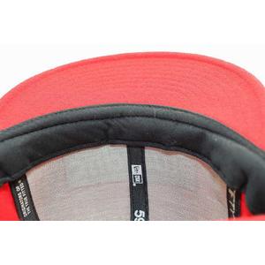 シュプリーム SUPREME × NEW ERA 10AW WOOLRICH BOX LOGO CAP RED ニューエラ ボックス ロゴ キャップ レッド 赤 【ブランド古着ベクトル】【中古】☆AA★▲ 250516 メンズ