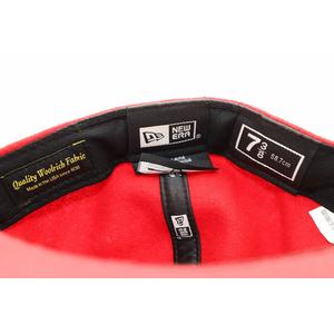 シュプリーム SUPREME × NEW ERA 10AW WOOLRICH BOX LOGO CAP RED ニューエラ ボックス ロゴ キャップ レッド 赤 【ブランド古着ベクトル】【中古】☆AA★▲ 250516 メンズ