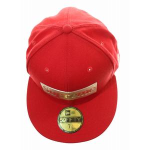 シュプリーム SUPREME × NEW ERA 16SS METALLIC BOX LOGO RED ニューエラ メタリック ボックス ロゴ キャップ レッド 赤 帽子 【ブランド古着ベクトル】【中古】☆AA★▲ 250517 メンズ