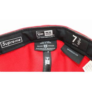 シュプリーム SUPREME × NEW ERA 16SS METALLIC BOX LOGO RED ニューエラ メタリック ボックス ロゴ キャップ レッド 赤 帽子 【ブランド古着ベクトル】【中古】☆AA★▲ 250517 メンズ