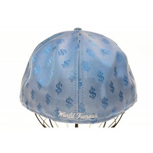 シュプリーム SUPREME × NEWERA 18SS MONOGRAM BOX LOGO BLUE 7 3/8 58.7cm ニューエラ モノグラム ボックス ロゴ キャップ 帽子 ライトブルー 【ブランド古着ベクトル】【中古】☆AA★▲■250510 メンズ