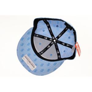 シュプリーム SUPREME × NEWERA 18SS MONOGRAM BOX LOGO BLUE 7 3/8 58.7cm ニューエラ モノグラム ボックス ロゴ キャップ 帽子 ライトブルー 【ブランド古着ベクトル】【中古】☆AA★▲■250510 メンズ