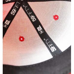 シュプリーム SUPREME × NEW ERA 18SS MONOGRAM BOX LOGO RED ニューエラ 総柄 ボックス ロゴ キャップ レッド 赤 帽子 【ブランド古着ベクトル】【中古】☆AA★▲ 250517 メンズ
