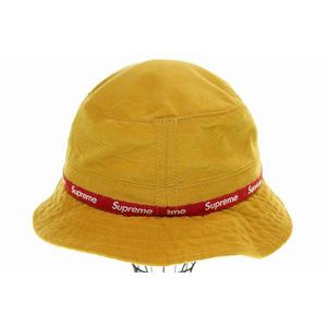 シュプリーム SUPREME 14SS CORDUROY CRUSHER HAT YELLOW コーデュロイ クラッシャー ハット 帽子 イエロー 【ブランド古着ベクトル】【中古】☆AA★▲250510 メンズ