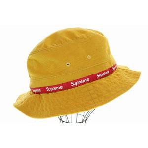 シュプリーム SUPREME 14SS CORDUROY CRUSHER HAT YELLOW コーデュロイ クラッシャー ハット 帽子 イエロー 【ブランド古着ベクトル】【中古】☆AA★▲250510 メンズ