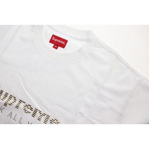 シュプリーム SUPREME 19SS GOLD BARS TEE WHITE M ゴールド バーズ Tシャツ 半袖 ホワイト 【ブランド古着ベクトル】【中古】☆AA★■250512 メンズ