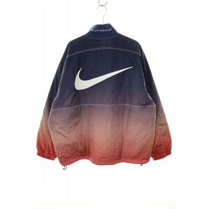 シュプリーム SUPREME x NIKE RIPSTOP PULLOVER MULTICOLOR M FQ0875-410 ナイキ リップストップ プルオーバー マルチカラー グラデーション 【ブランド古着ベクトル】【中古】☆AA★■250512 メンズ