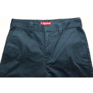 シュプリーム SUPREME WORK PANT BLUE SIZE 32 ワークパンツ 5ポケット ブルー 【ブランド古着ベクトル】【中古】☆AA★250512 メンズ