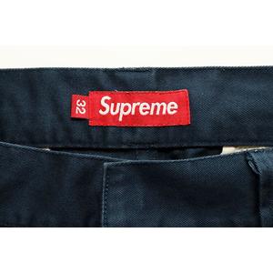 シュプリーム SUPREME WORK PANT BLUE SIZE 32 ワークパンツ 5ポケット ブルー 【ブランド古着ベクトル】【中古】☆AA★250512 メンズ