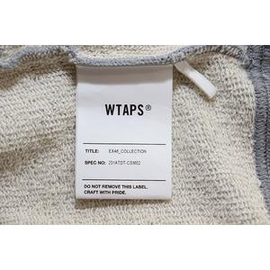 ダブルタップス WTAPS DESIGN 01 SWEATER COTTON COLLEGE GREY SIZE 4