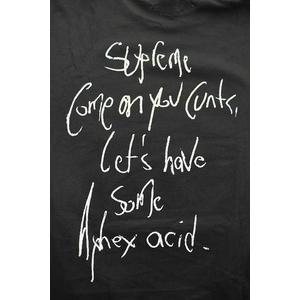 シュプリーム SUPREME 25SS APHEX TWIN WINDOWLICKER TEE BLACK XXL