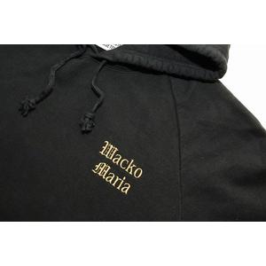 ワコマリア WACKO MARIA ワンポイント ロゴ フーディ XXL スウェット  