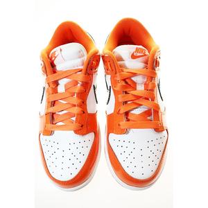 ナイキ NIKE WMNS DUNK LOW ESSENTIAL PATENT ORANGE 22.5cm DJ9955-800 ウィメンズ ダンク ロー エッセンシャル パテント オレンジ 【ブランド古着ベクトル】【中古】●▲250930 レディース