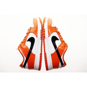 ナイキ NIKE WMNS DUNK LOW ESSENTIAL PATENT ORANGE 22.5cm DJ9955-800 ウィメンズ ダンク ロー エッセンシャル パテント オレンジ 【ブランド古着ベクトル】【中古】●▲250930 レディース