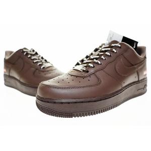 ナイキ NIKE AIR FORCE 1 LOW SP BAROQUE BROWN 2023 25cm SUPREME CU9225-200 エア フォース I ロー スペシャル バロック ブラウン シュプリーム コラボ 【ブランド古着ベクトル】【中古】▲■251007 メンズ レディース
